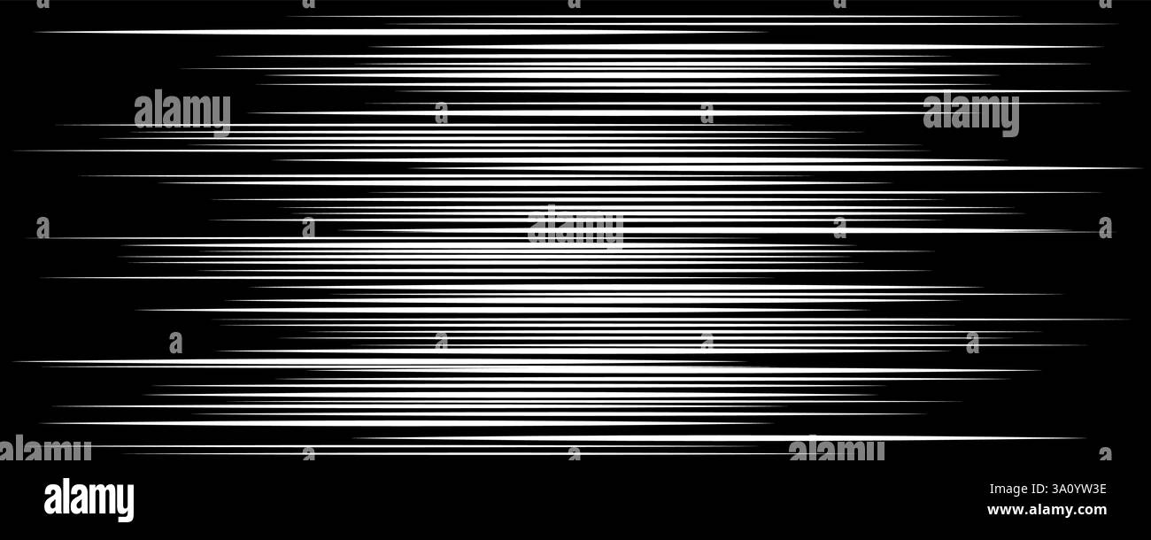 Illustration featuring dynamic horizontal lines creating a motion ...