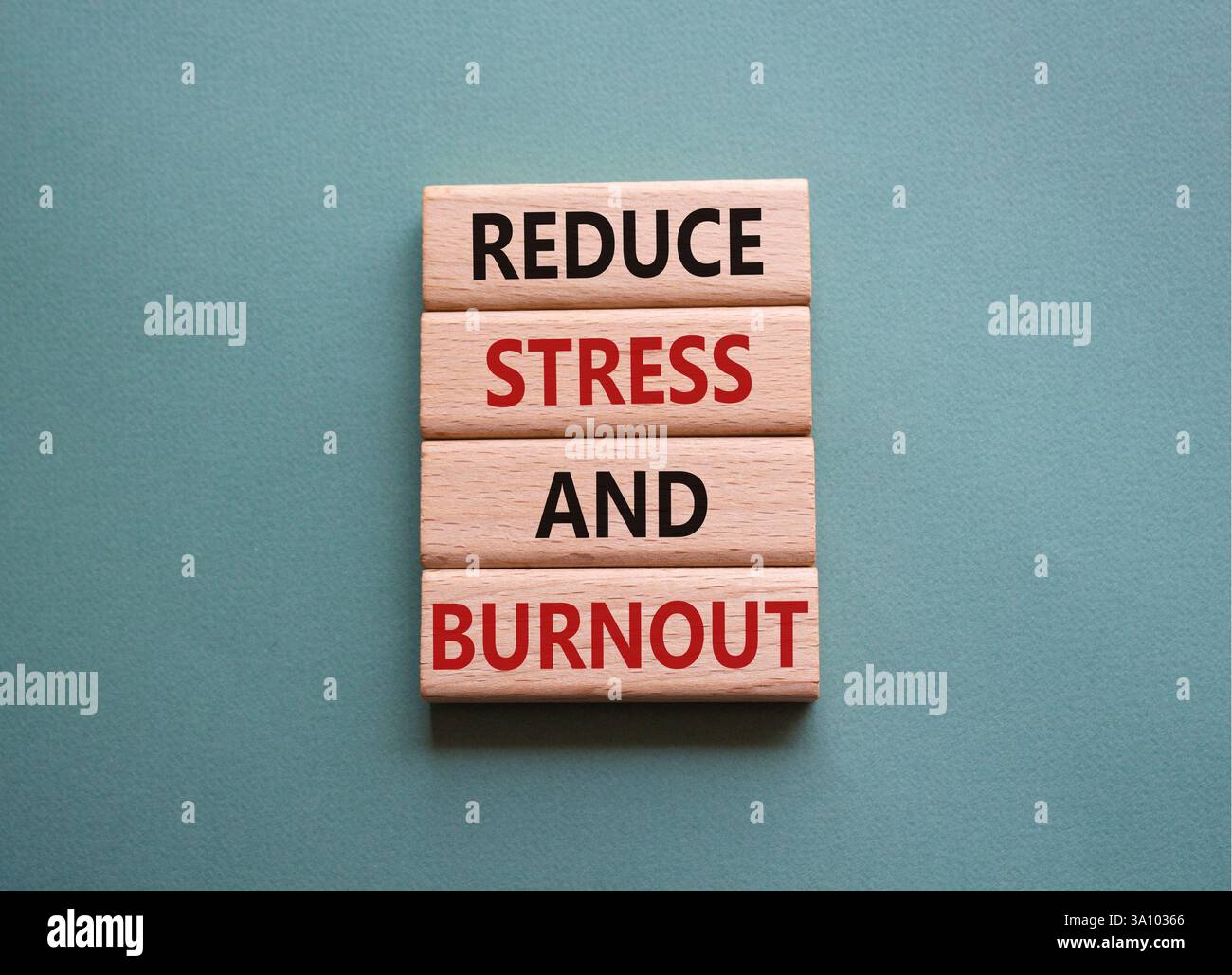 Reduce stress burnout symbol hi-res stock photography and images - Alamy
