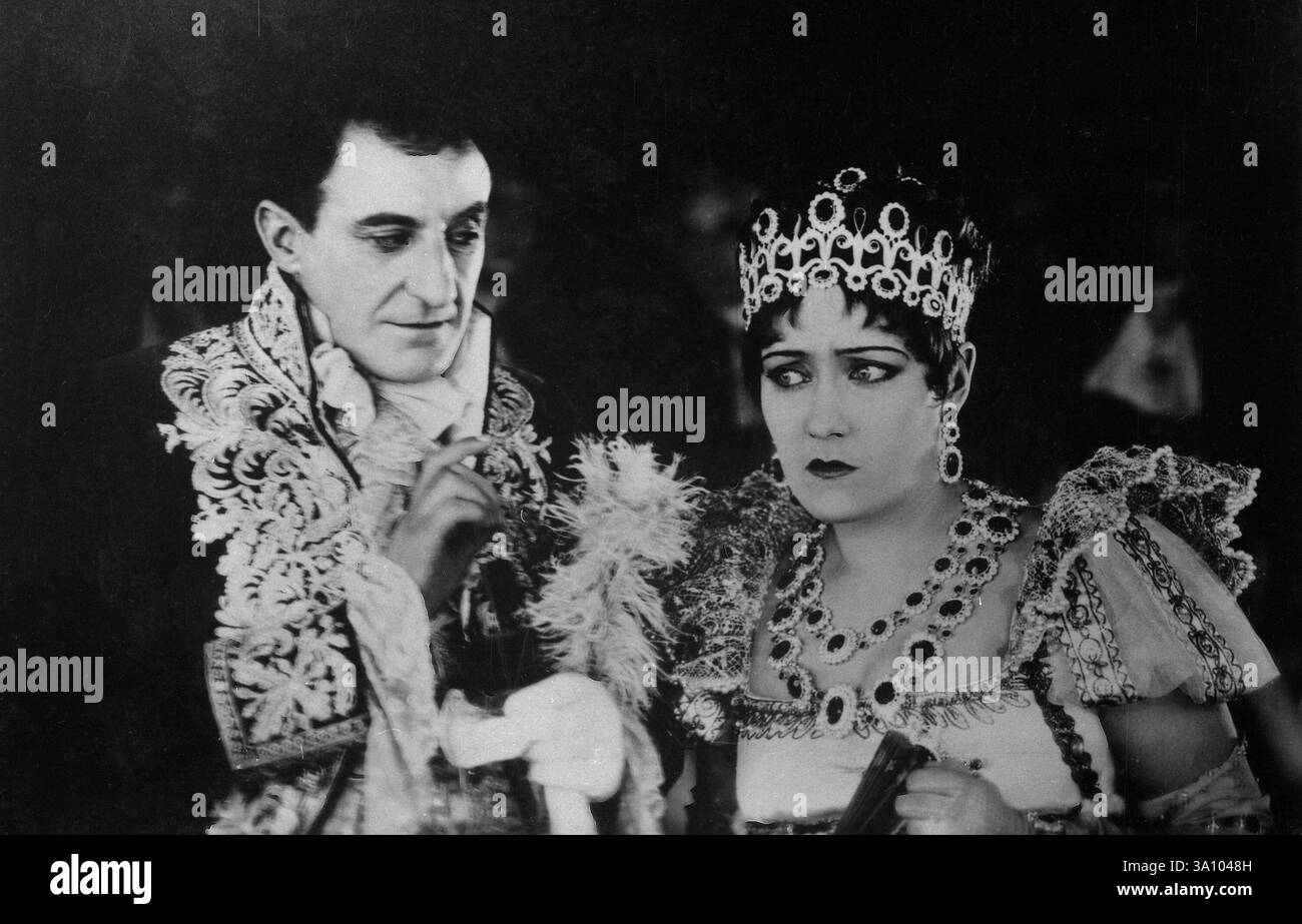 American actors Henry Favieres and Gloria Swanson in the movie Madame Sans-Gene, USA 1925 Stock Photo
