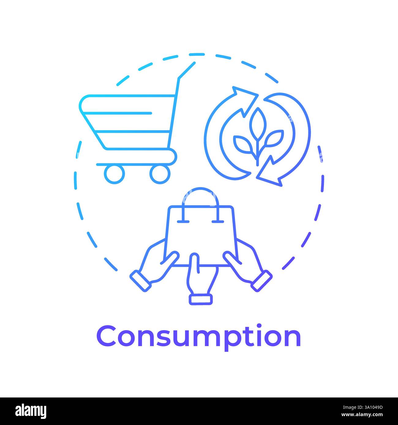 Consumption of goods Stock Vector Images - Alamy