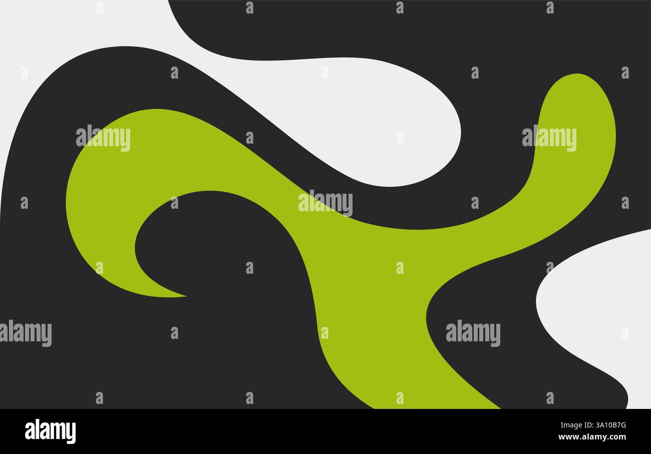 Abstract Background Vector 2D Fullcolor. fluid abstract background Stock Vector