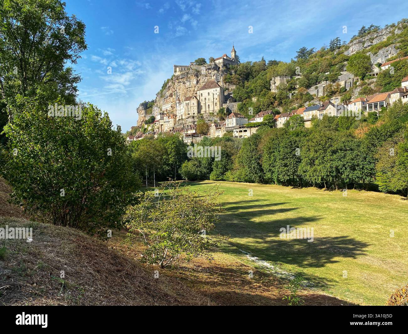 Rocamadour, south west France - Smartphone Captured Stock Image