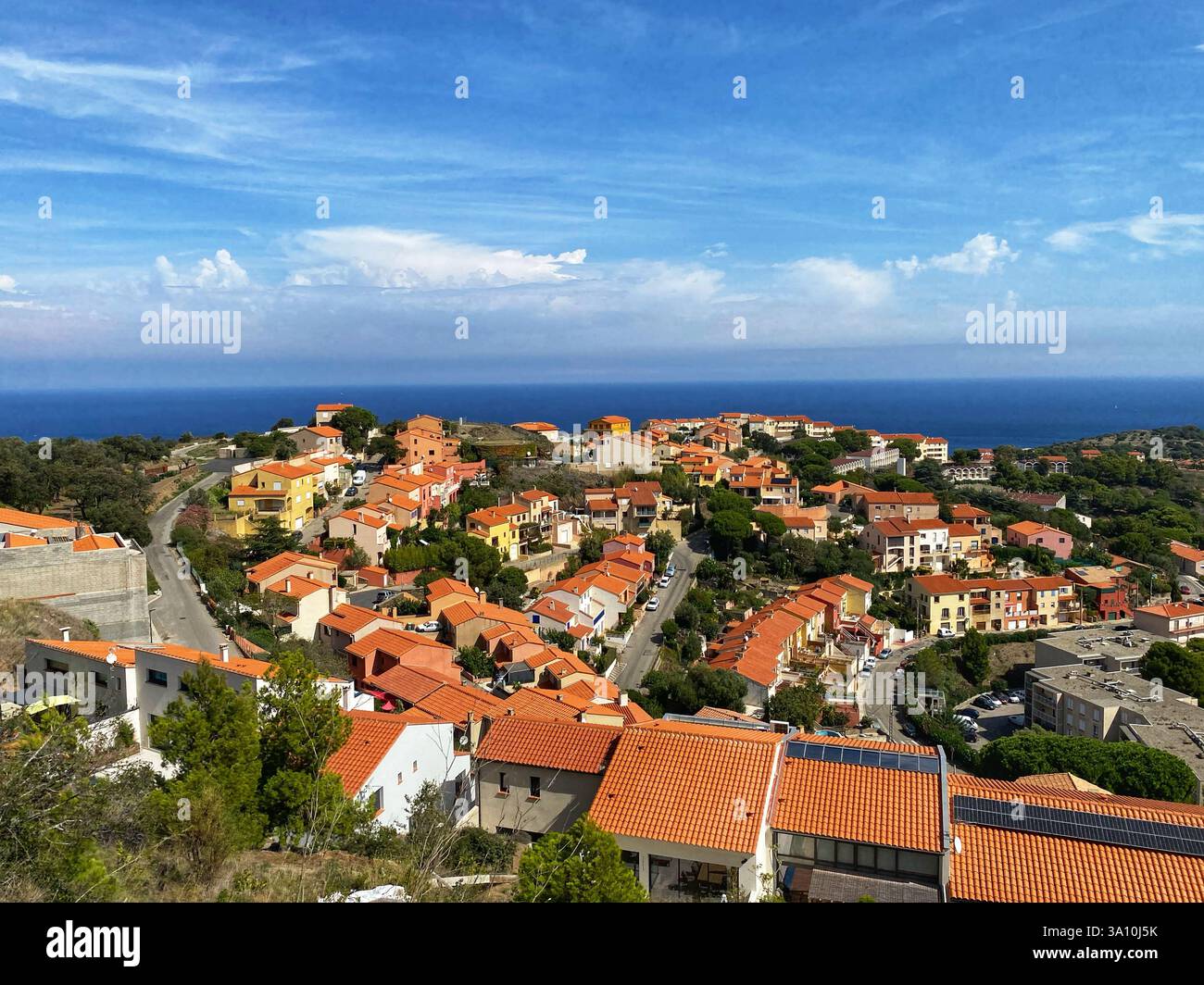 Port-Vendres - Smartphone Captured Stock Image