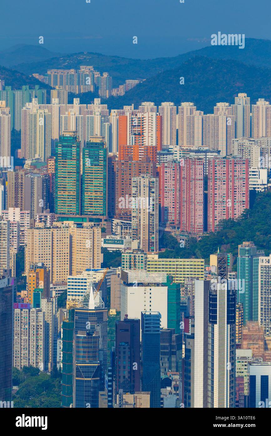 Hong Kong highrise buildings in China Stock Photo - Alamy
