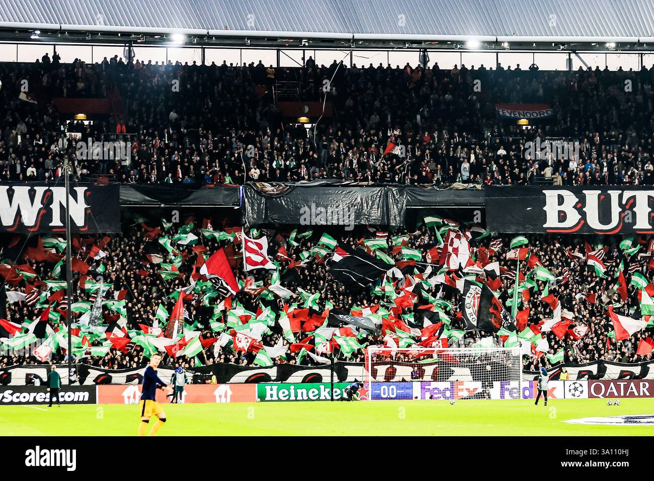 ROTTERDAM, 5-3-25, Stadium de Kuip, Champions League, 2024 / 2025 ...