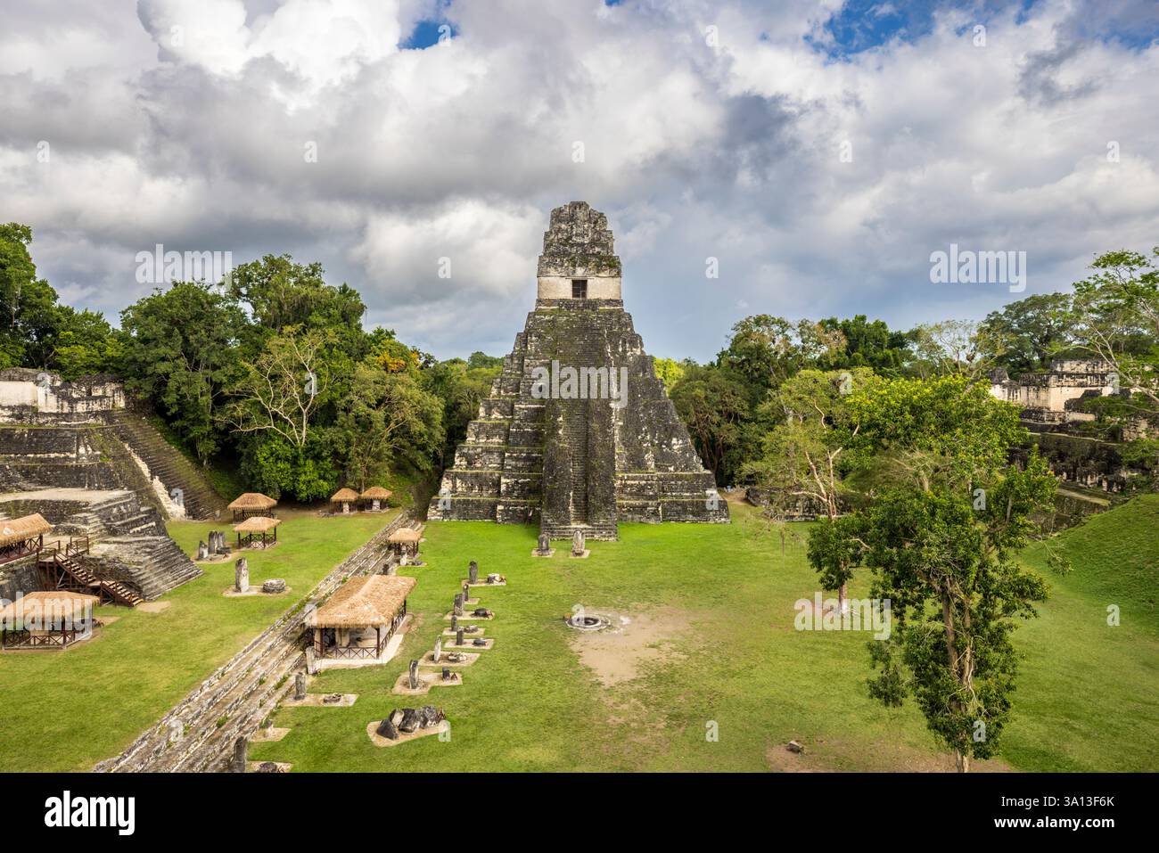 The Mayan Temple I At Tikal National Park Guatemala Central America 