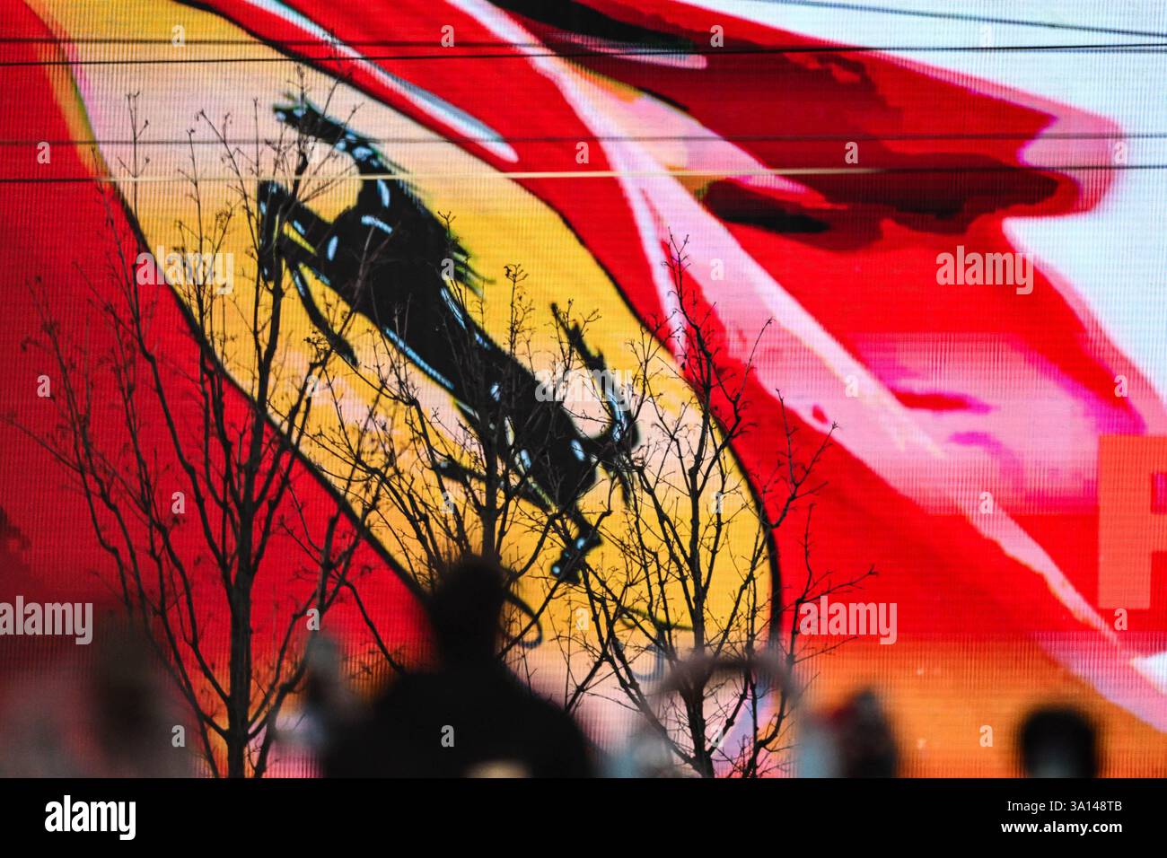 Ferrari Supporters Ferrari Supporters during Formula 1 drivers team Ferrari presentation ...