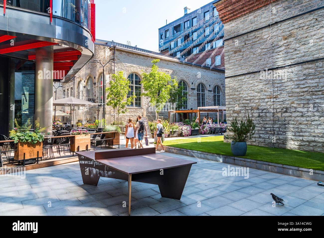 Rotermann Quarter, Tallinn, Estonia Stock Photo - Alamy