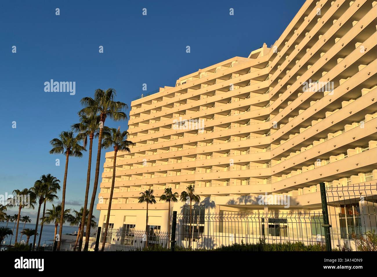The Iberostar Waves Bouganville Playa Hotel. Costa Adeje, Tenerife, Canary Islands, Spain. - Smartphone Captured Stock Image