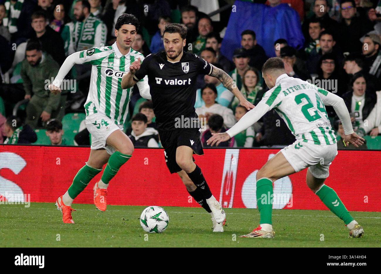 UEFA Conference League soccer match Betis vs Vitoria de Guimaraes at ...