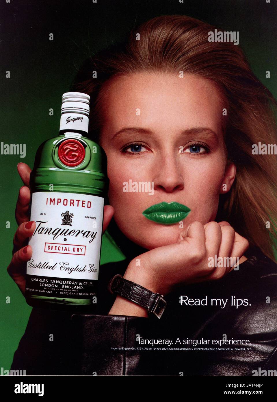 Vintage "Playboy" magazine August 1989 issue advert, USA Stock Photo