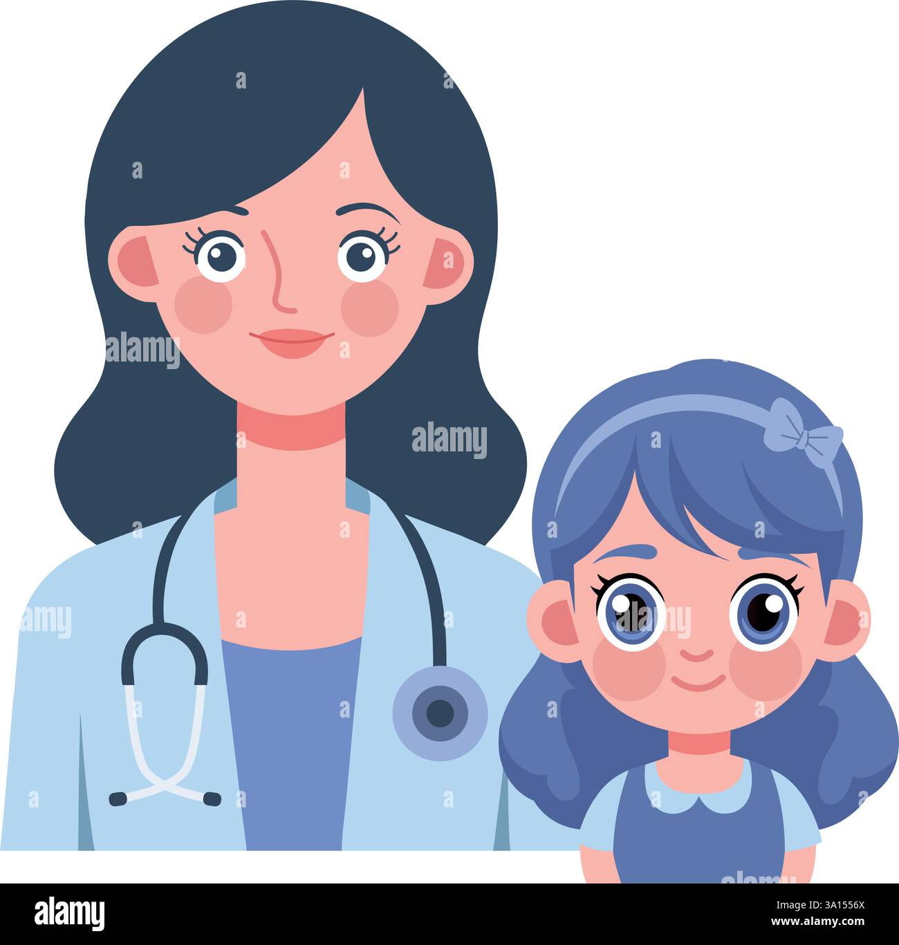 Baby Doctor Pediatric Consultation with Child Icon Stock Vector Image ...
