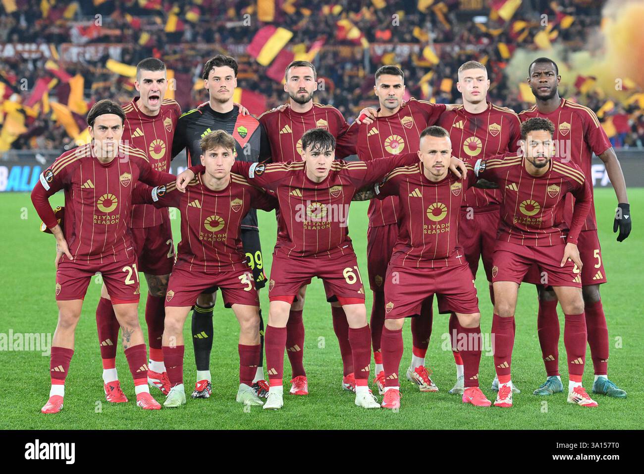 6th Mar 2025, Olimpico Stadium, Rome, Italy; Uefa Europa League Last 16 ...