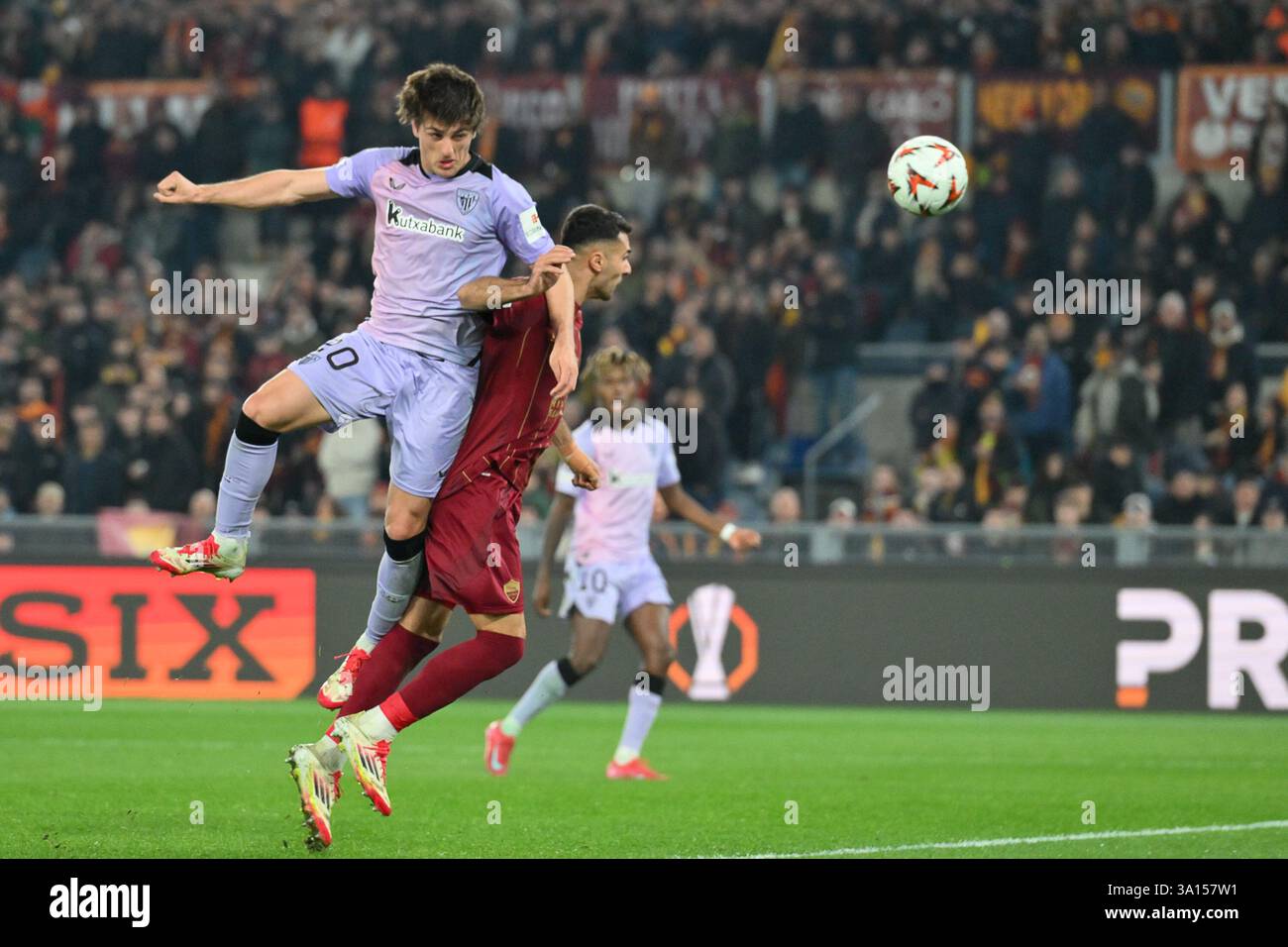 6th Mar 2025, Olimpico Stadium, Rome, Italy; Uefa Europa League Last 16 ...