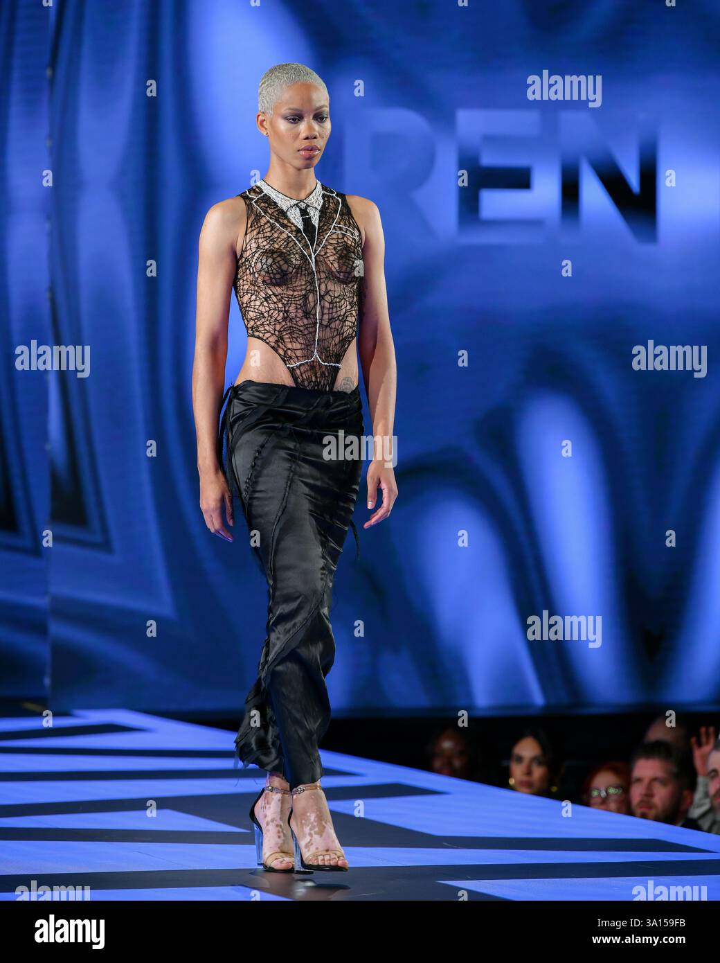 Runway show at New York Fashion Week Fall 2025, held at Sony Hall, New