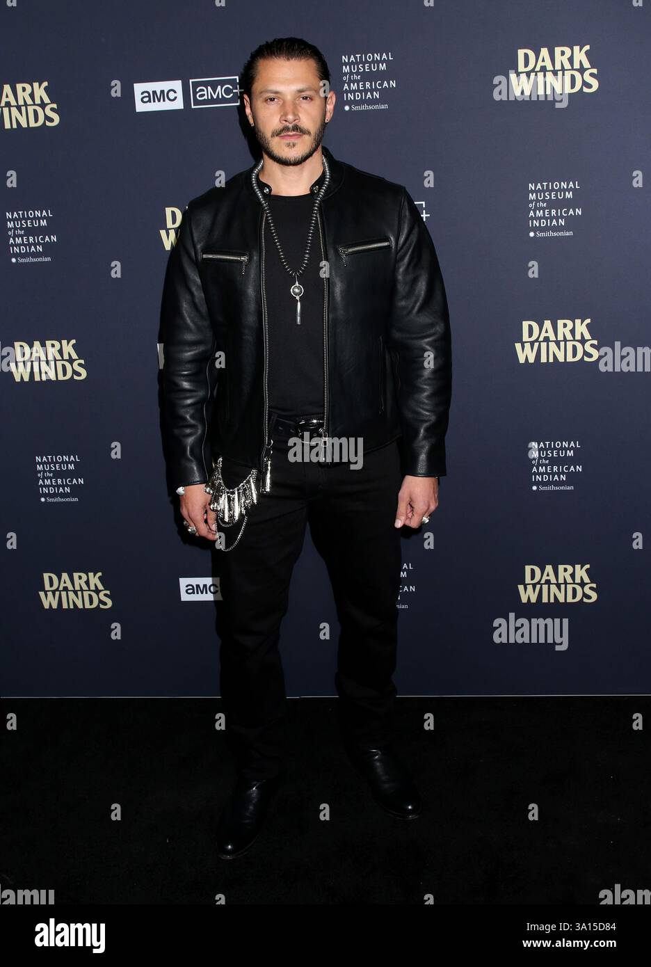 Alex Meraz attending AMC's 'Dark Winds' Season 3 Premiere held at the ...