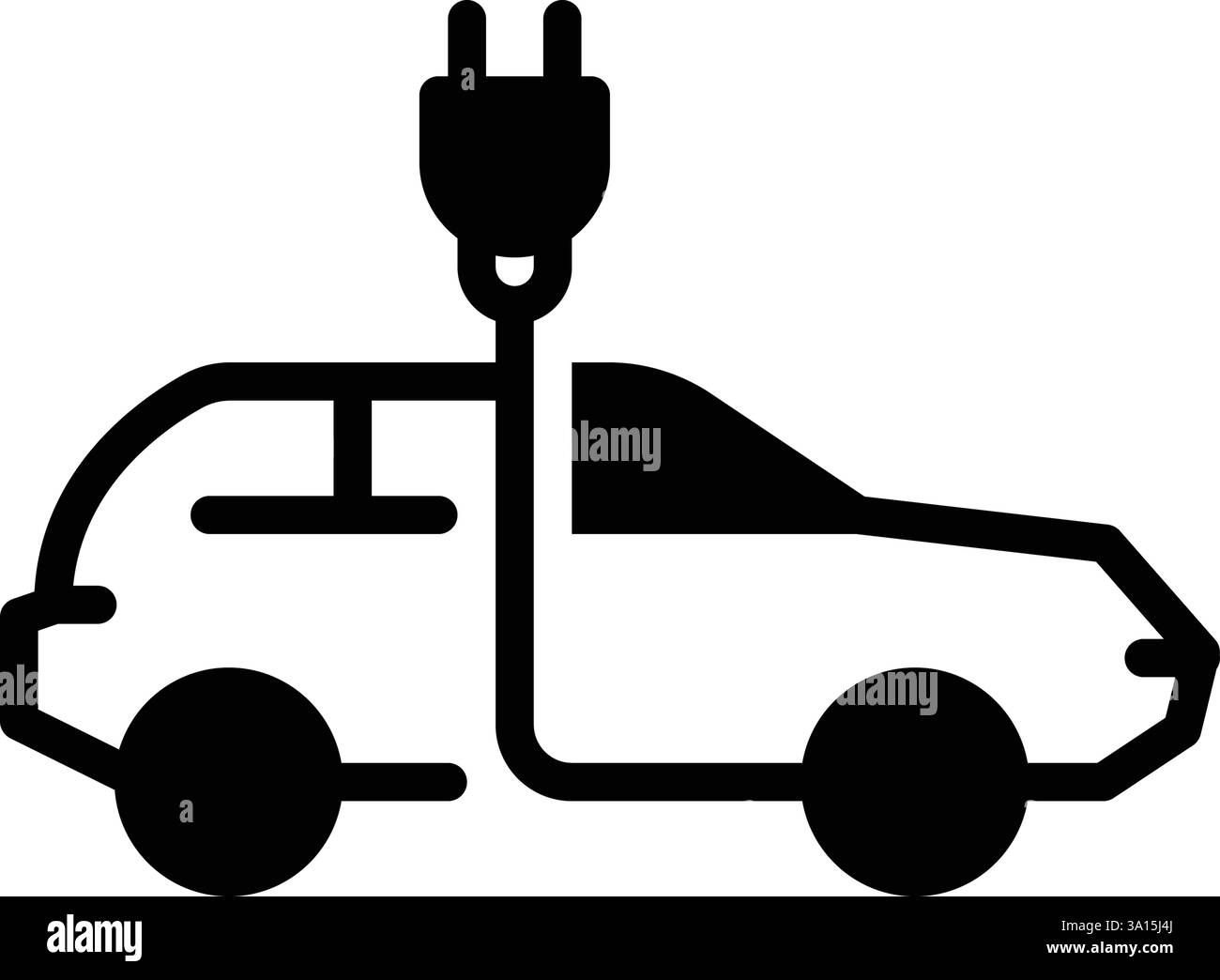 Icon for electric vehicle, car Stock Vector Image & Art - Alamy
