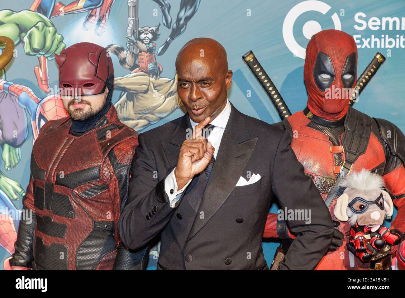 06.03.2025. Köln. Marvel: Die Ausstellung - Universe Of Super Heroes. Die spektakuläre internationale Wanderausstellung Marvel öffnet ihre Tore im ODY Stock Photo