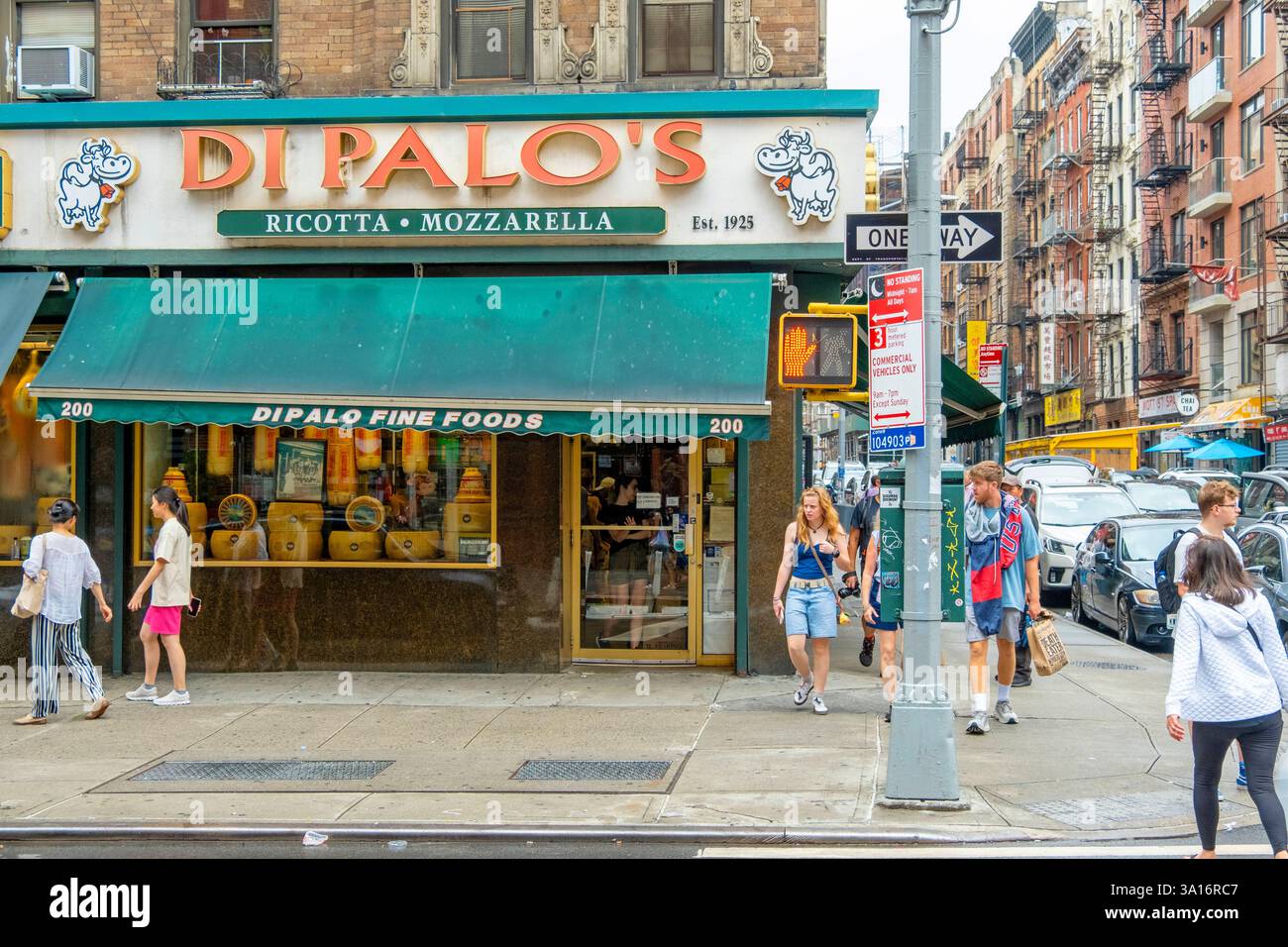 United States, New York State, New York City, Little Italy, Di Palos' grocery store Stock Photo