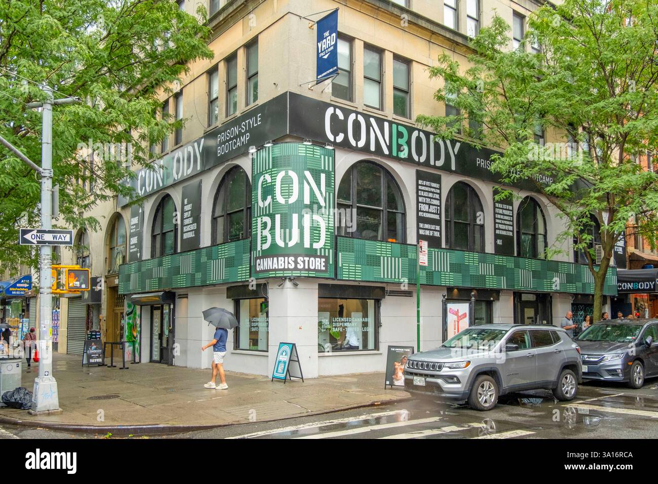 United States, New York State, New York City, Chinatown, Cannabis store Stock Photo