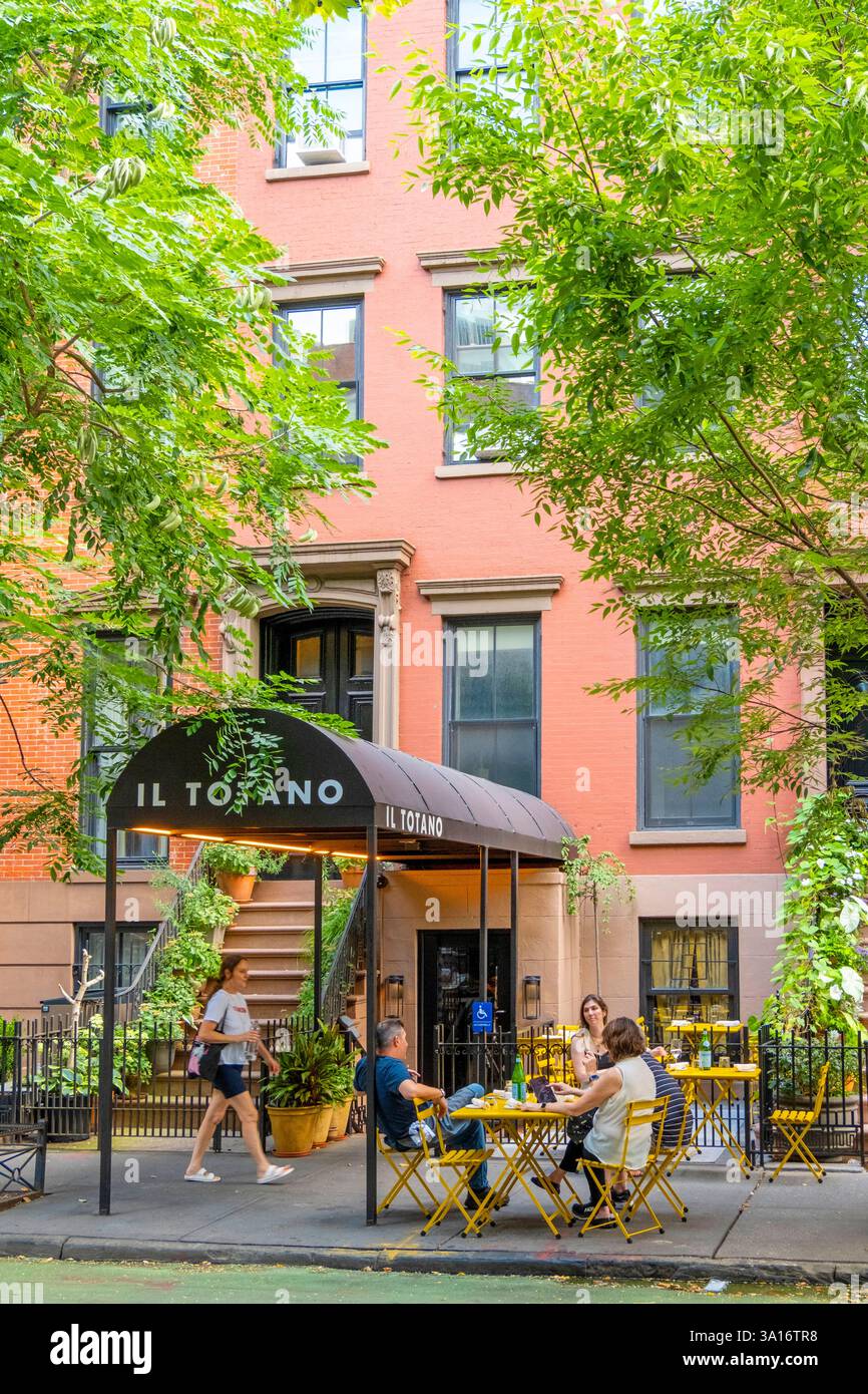 United States, New York State, New York City, Manhattan, West Village Stock Photo
