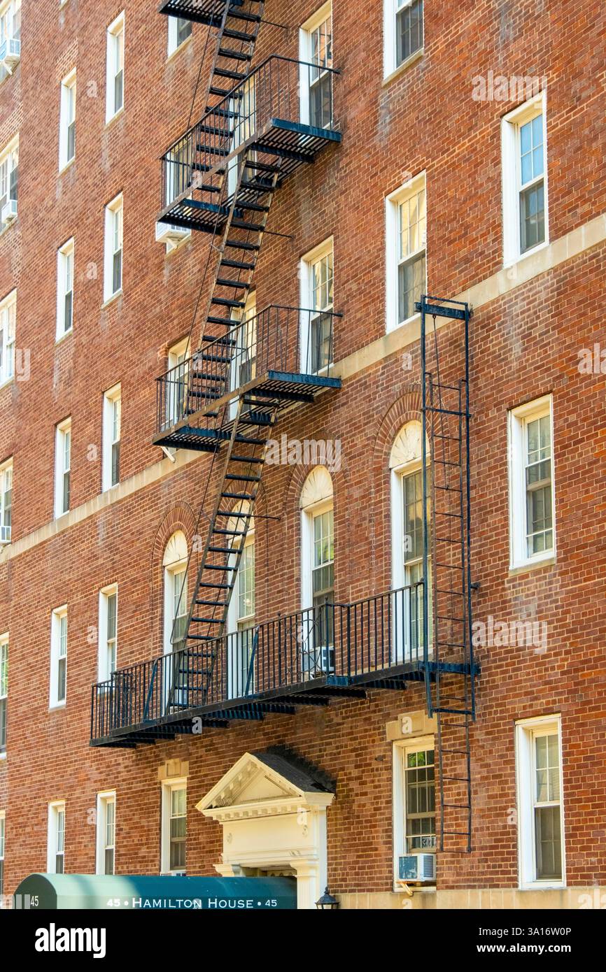 United States, New York State, New York City, Brooklyn Heights Stock Photo