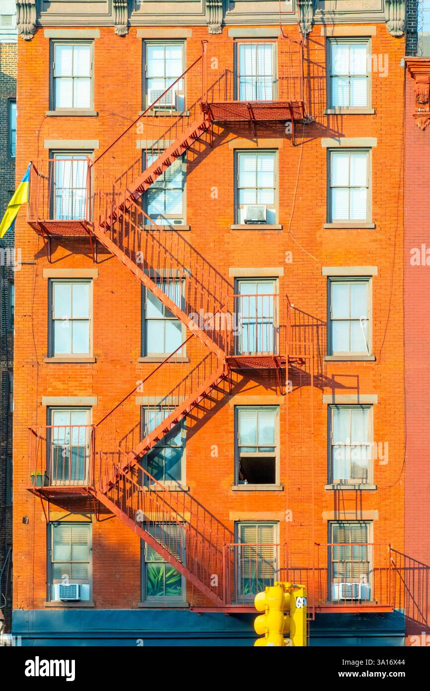 United States, New York State, New York City, Manhattan, Greenwich Village Stock Photo
