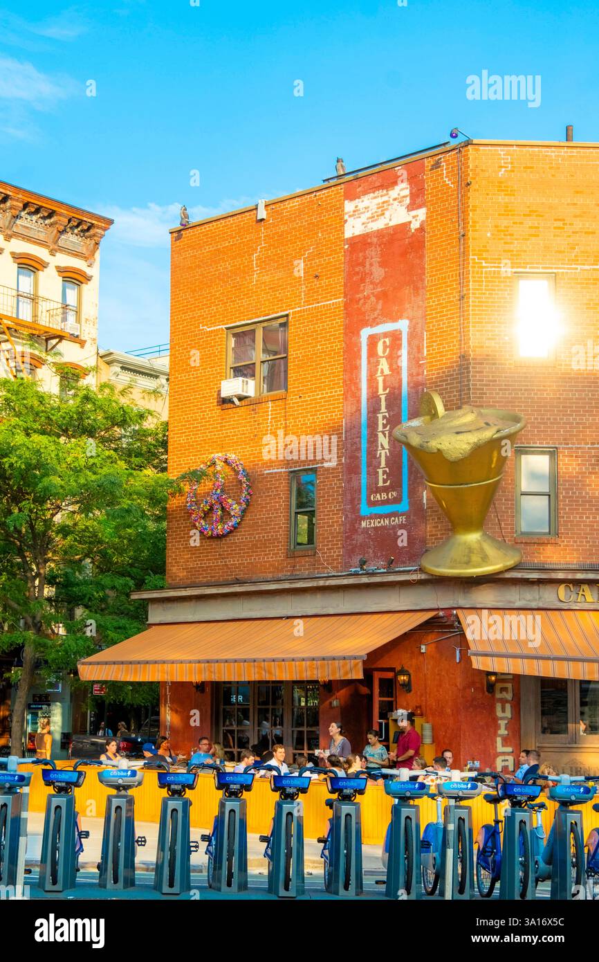 United States, New York State, New York City, Manhattan, Greenwich Village Stock Photo