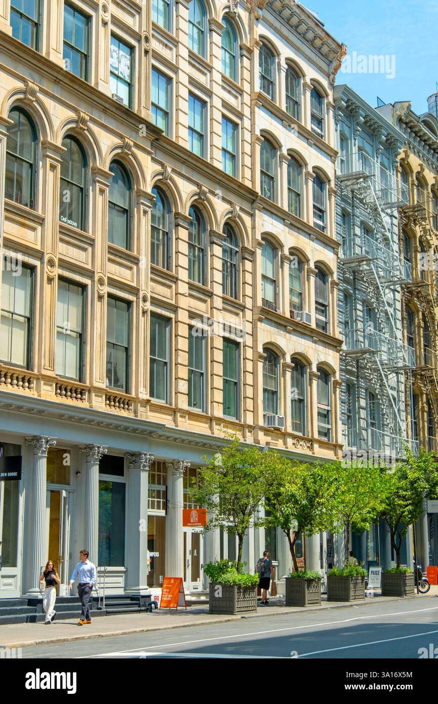 United States, New York State, New York City, Manhattan, Greenwich Village Stock Photo