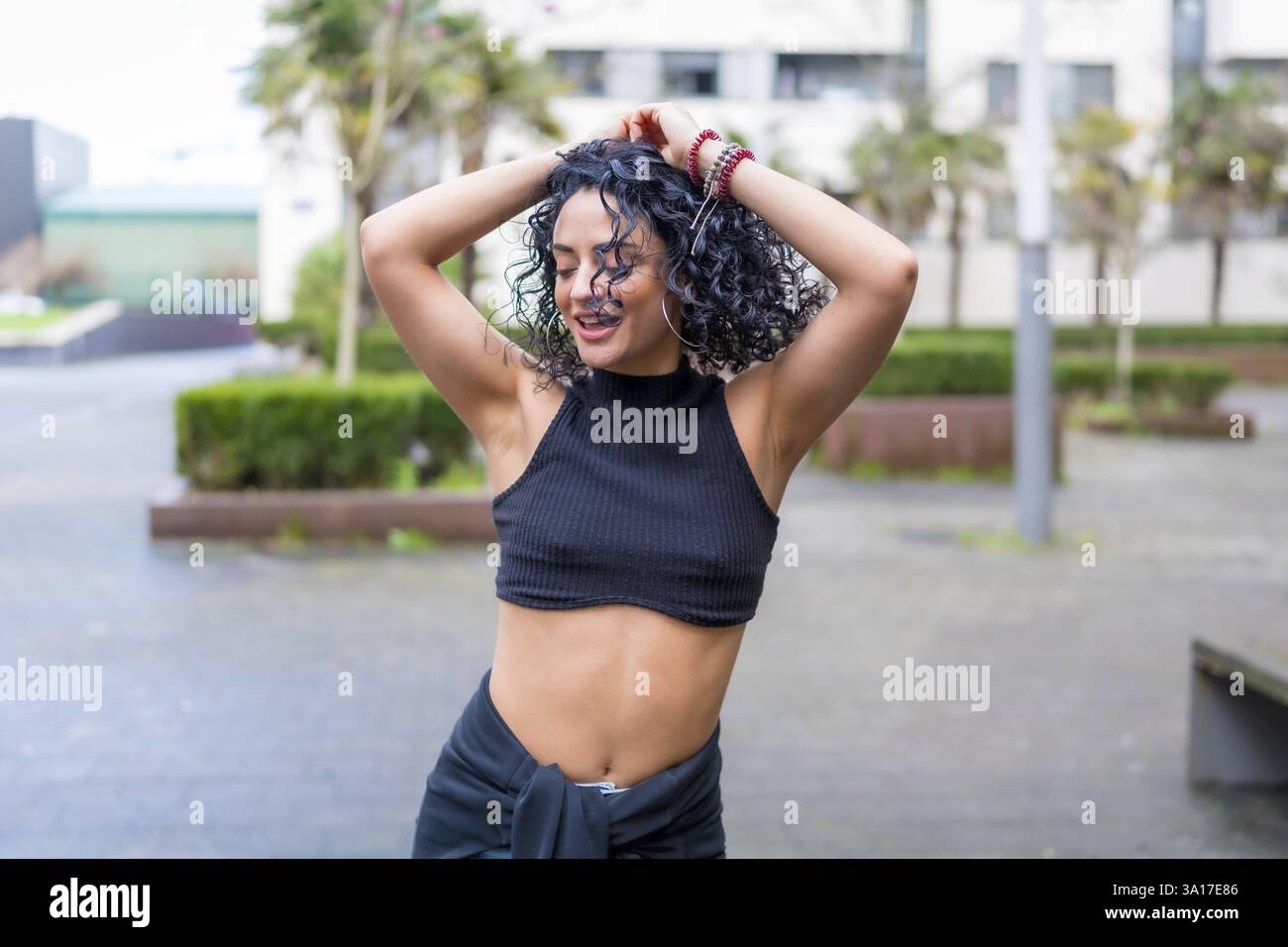 Black hairy woman hi-res stock photography and images - Alamy
