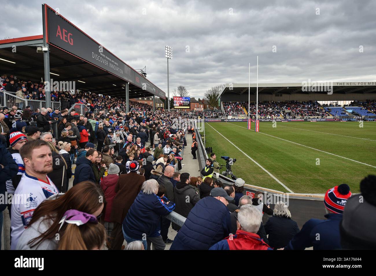 Wakefield, England - 1st March 2025 - North Stand, general view , in ...