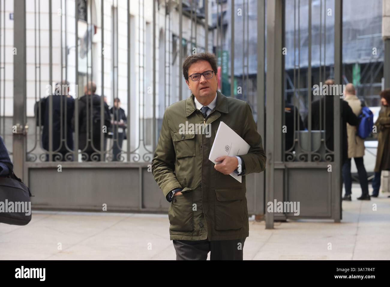 Madrid, 25/02/2025. Congress of Deputies. Plenary session of control of the Government and urgent interpellations. Photo: Jaime García. ARCHDC. Credit: Album / Archivo ABC / Jaime García Stock Photo