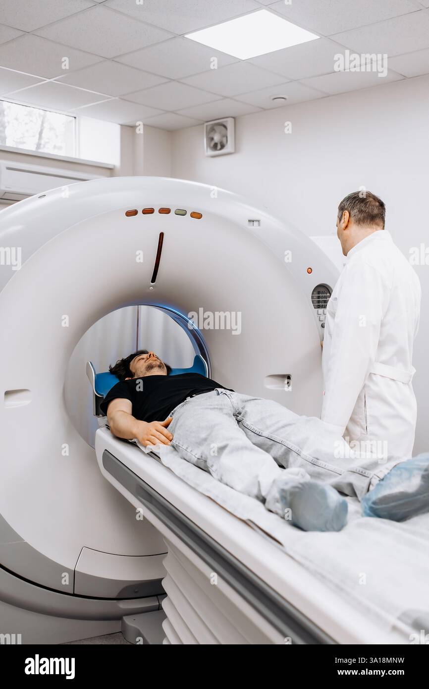 Mri Procedute After the MRI procedure, the patient receives doctor's recommendations ...