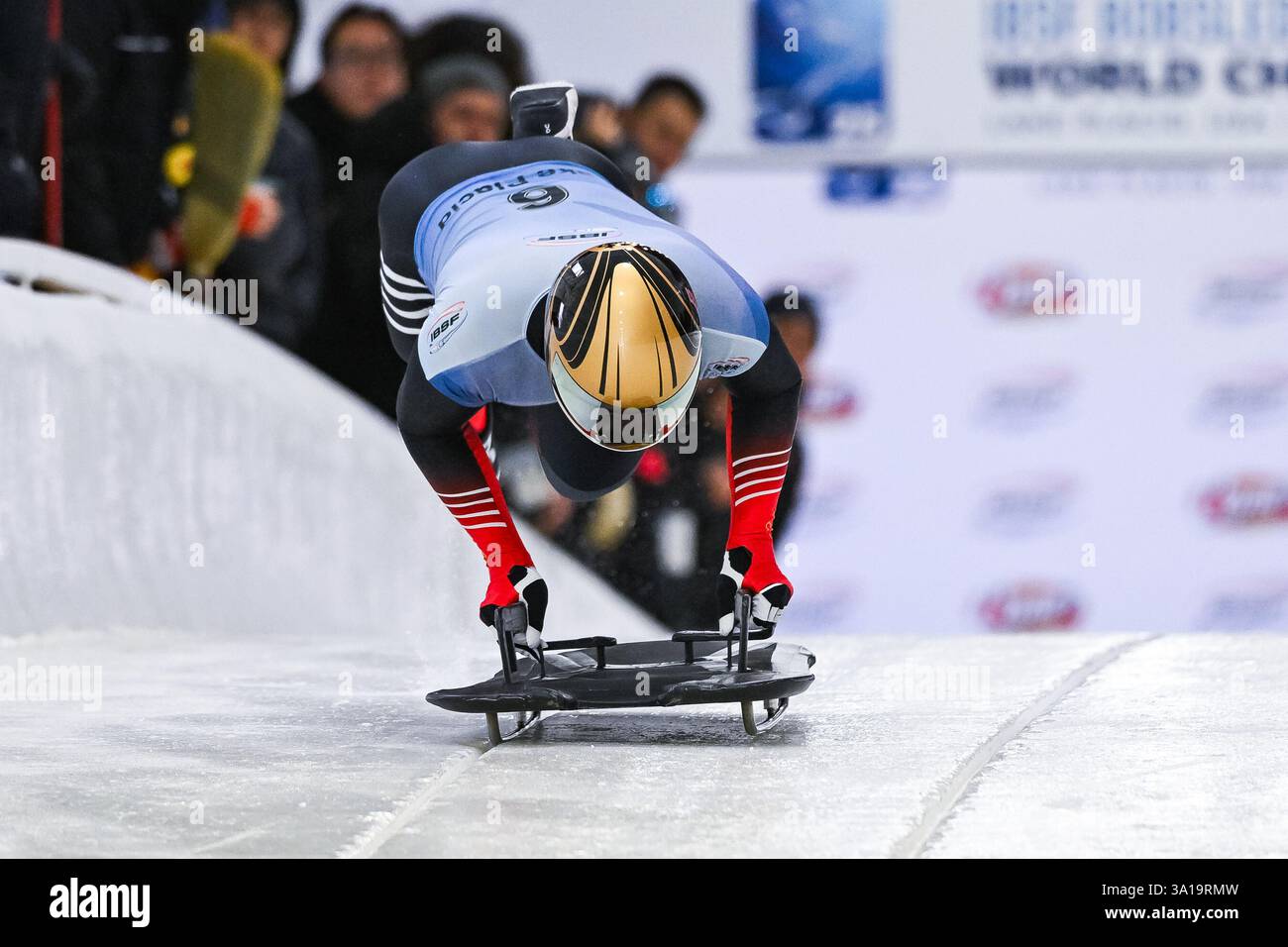 LAKE PLACID, NY, UNITED STATES - MARCH 07: Wenhao Chen (CHN) competes ...
