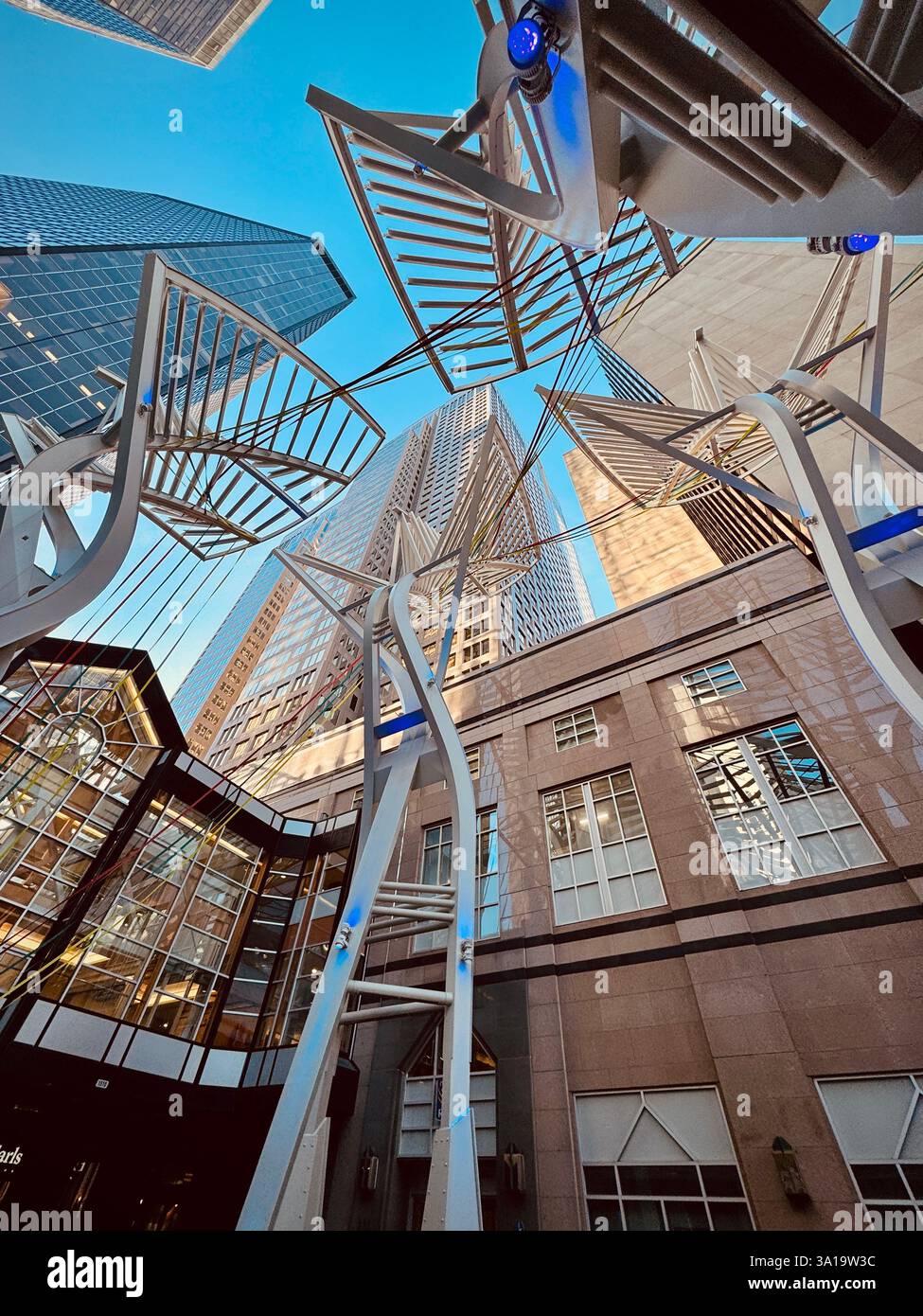 Calgary, Canada - Smartphone Captured Stock Image