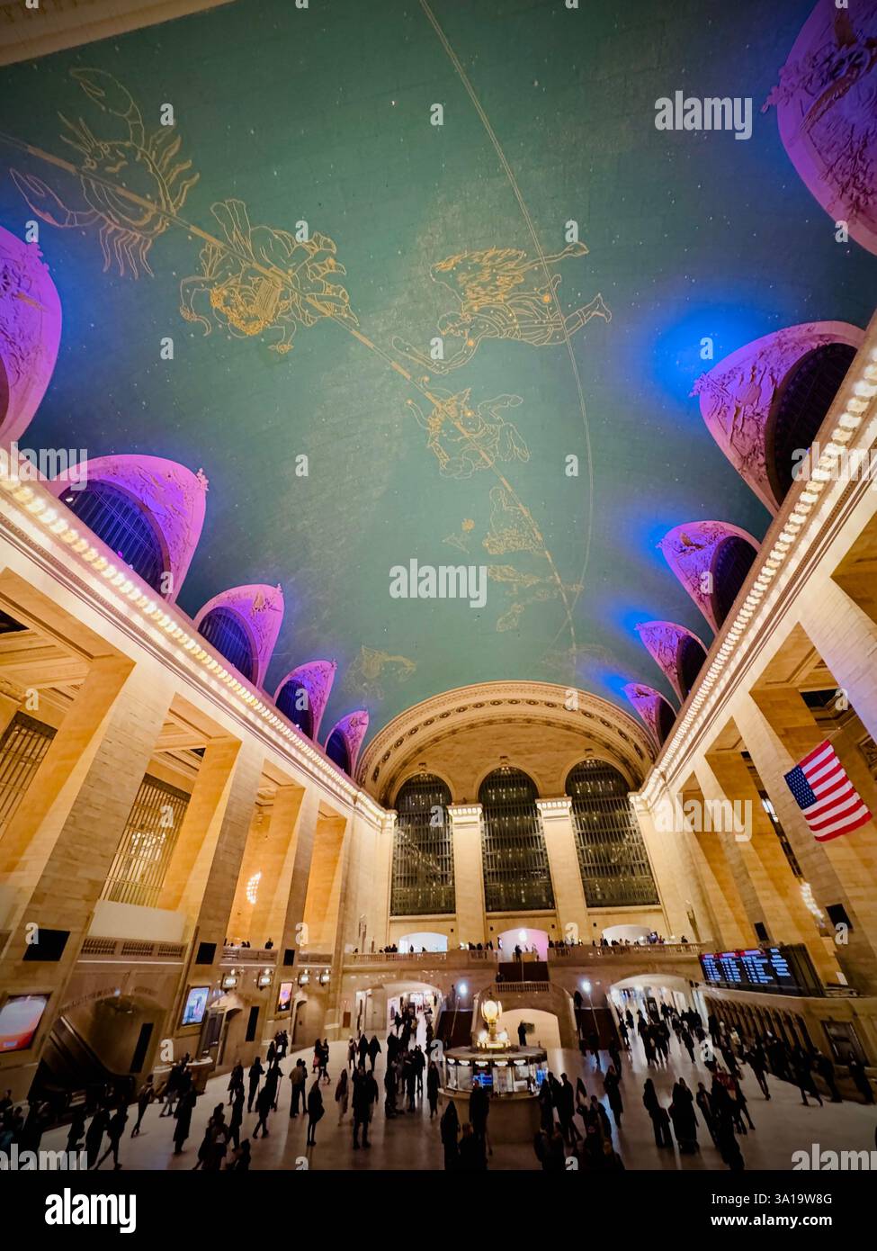New York Grand Central Station - Smartphone Captured Stock Image