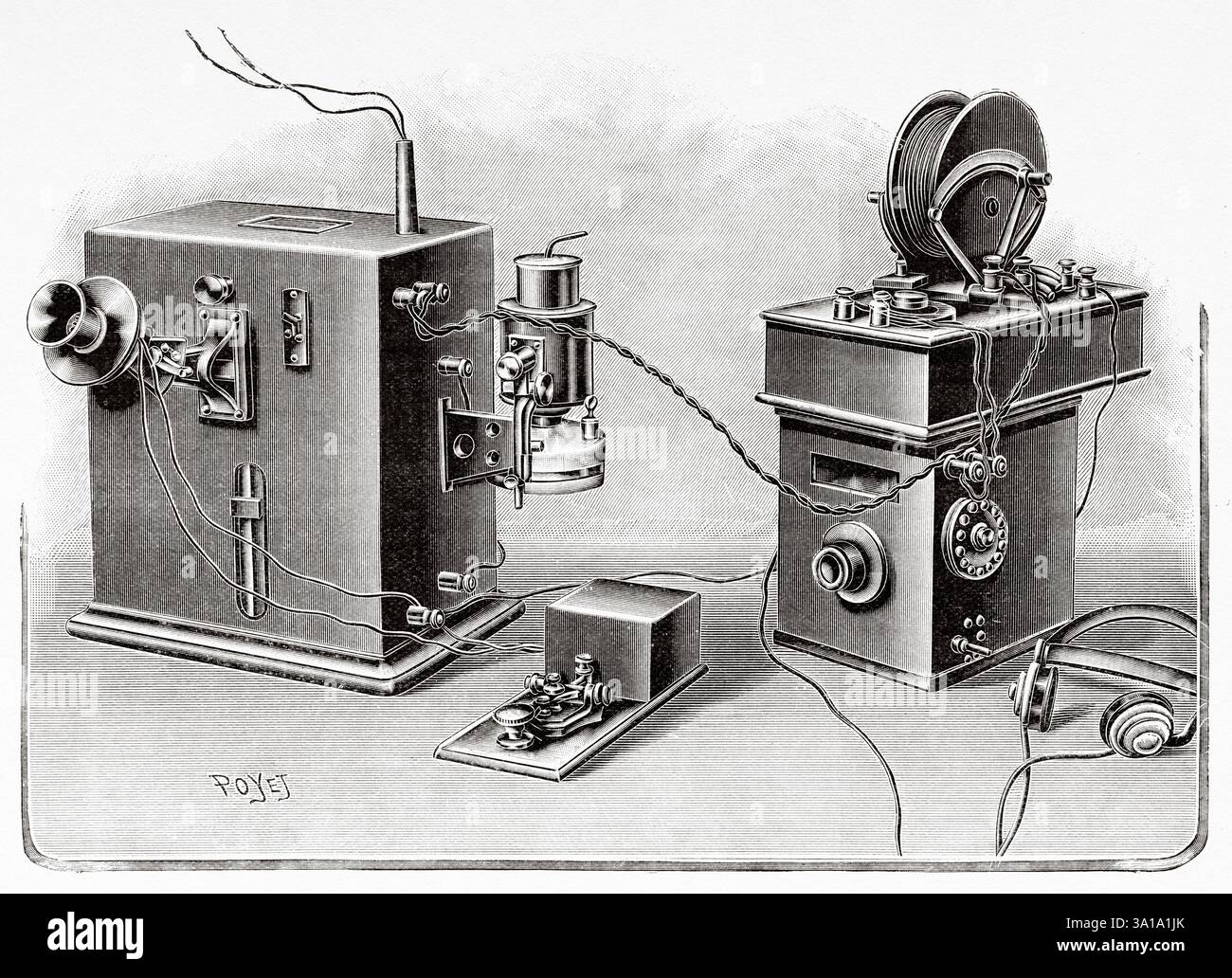 Invention of telephone Cut Out Stock Images & Pictures - Alamy