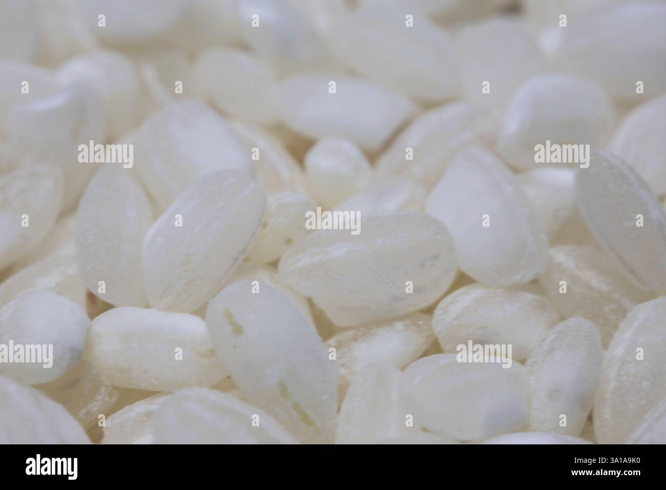 withe milk grain rice an a plate Stock Photo - Alamy
