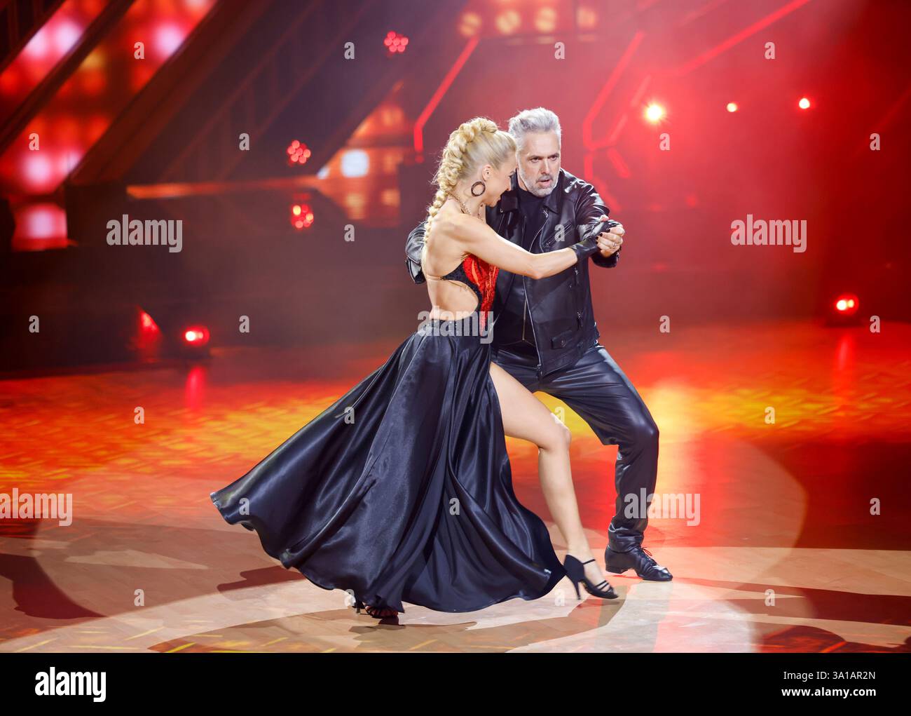 Cologne, Germany. 07th Mar, 2025. Roland Trettl, presenter, and Kathrin ...