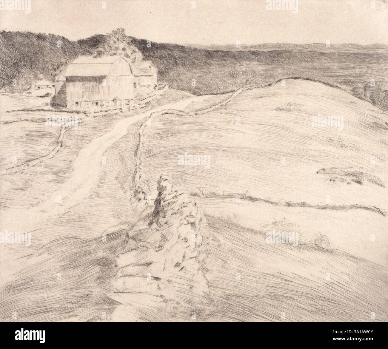 Long Ridge, 1915. Stock Photo