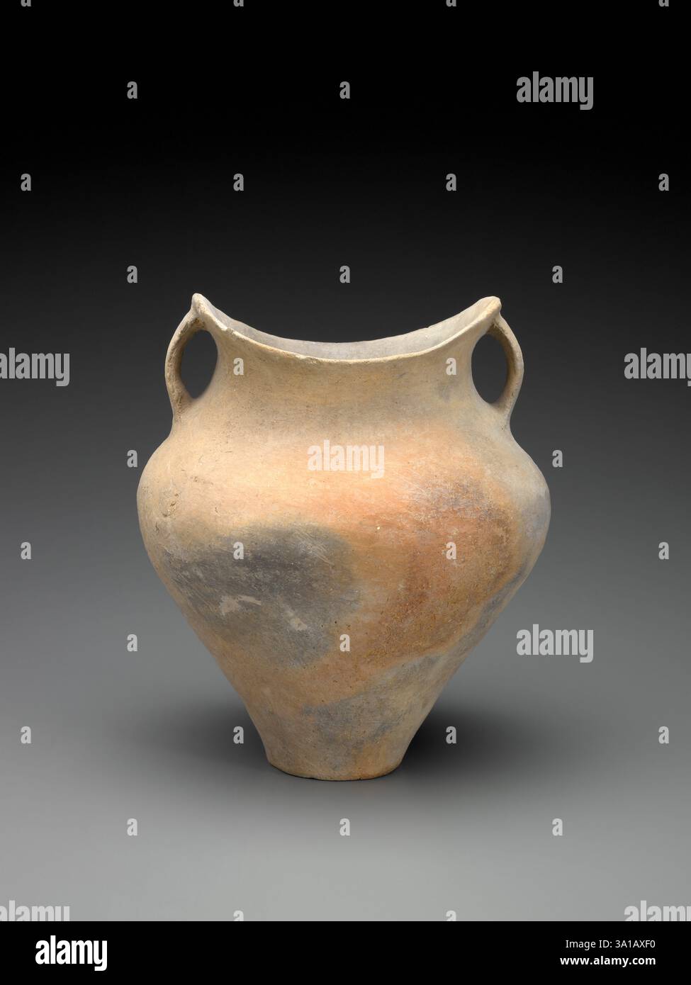 Jar with two handles, about 1350 B.C.E.. Stock Photo