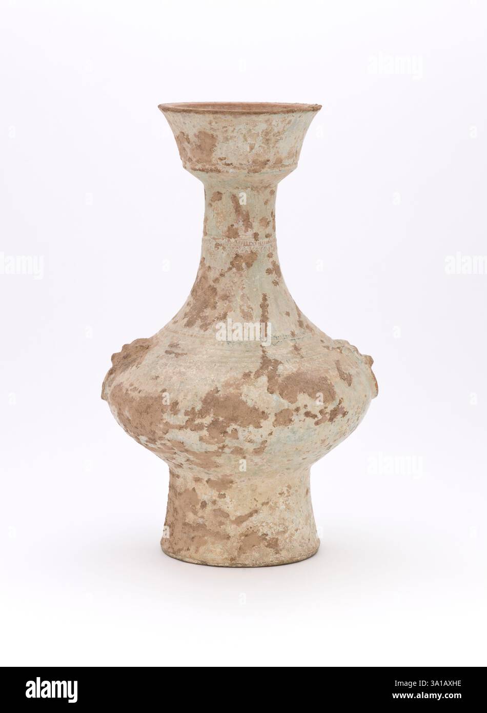 Long-neck vase with cup mouth, 100-220. Stock Photo