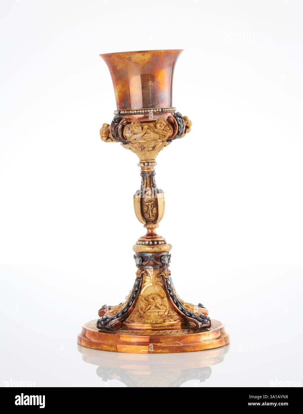 Chalice, 1770-1800. Stock Photo