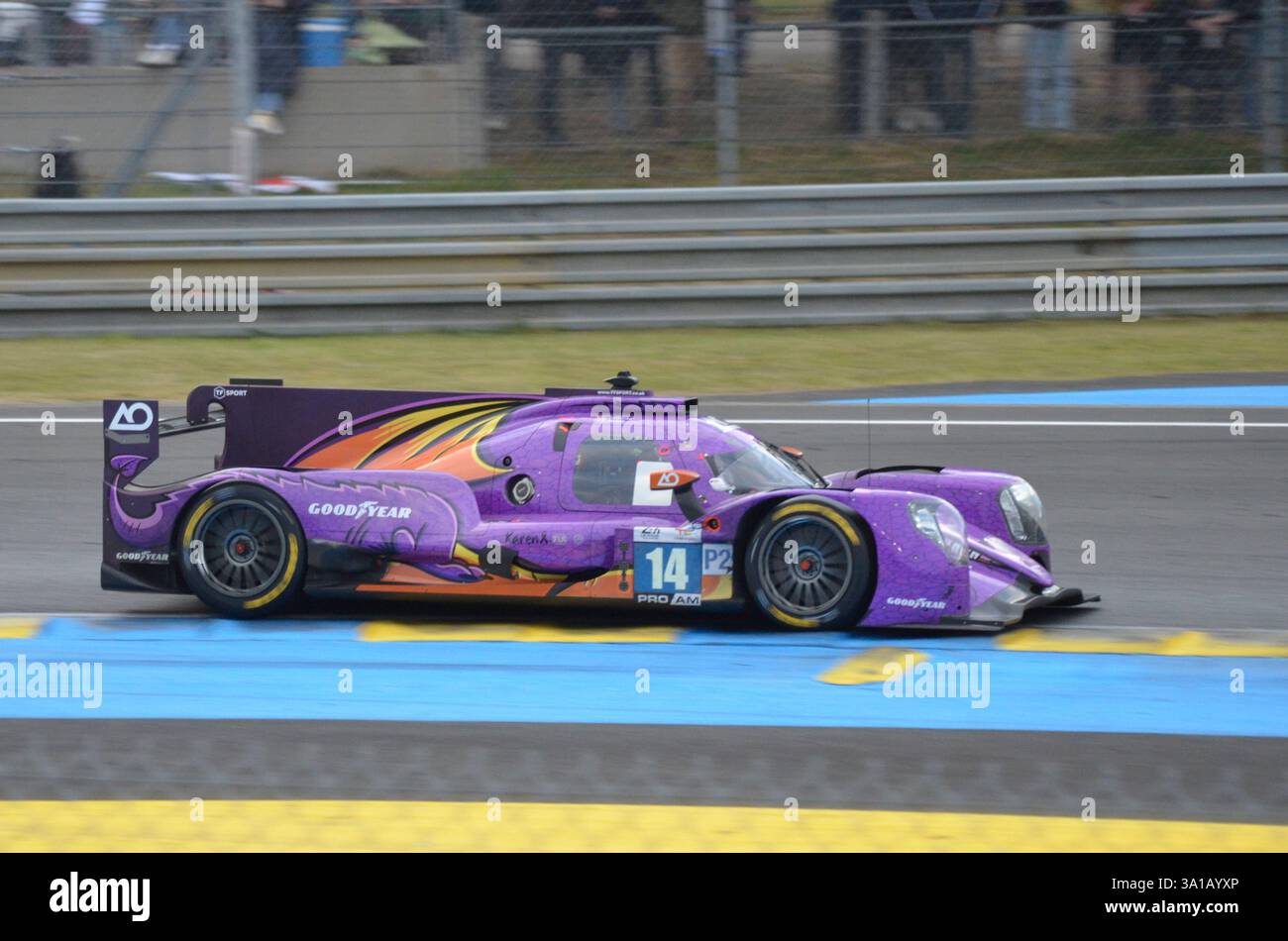 AO by TF entered Oreca 07 LMP2 of Louis Deletraz, P J Hyett & Alex ...