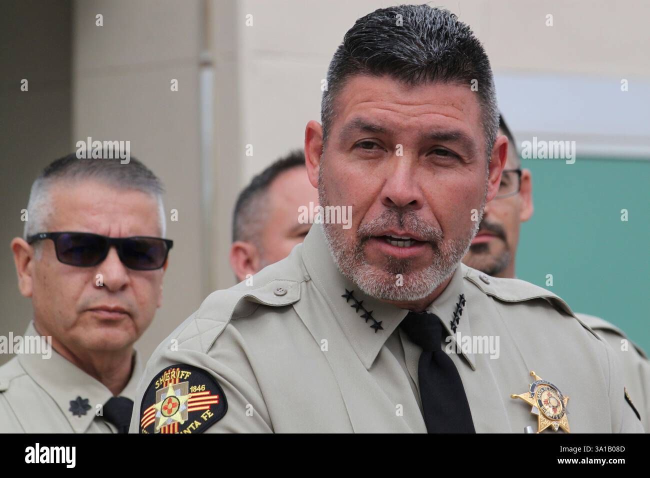 Santa Fe County Sheriff Adan Mendoza answers questions about the ...