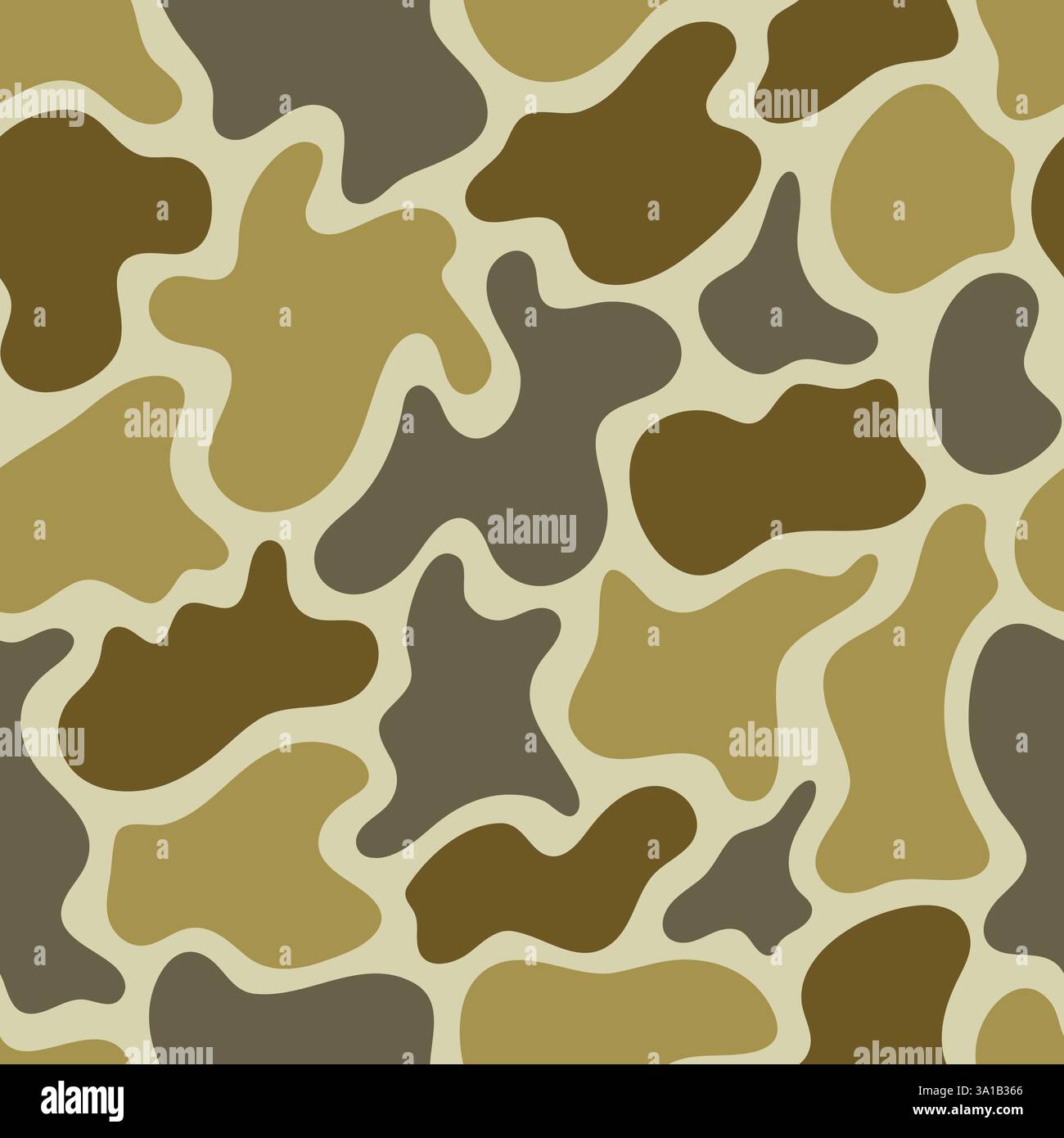 vector old school camouflage Stock Vector
