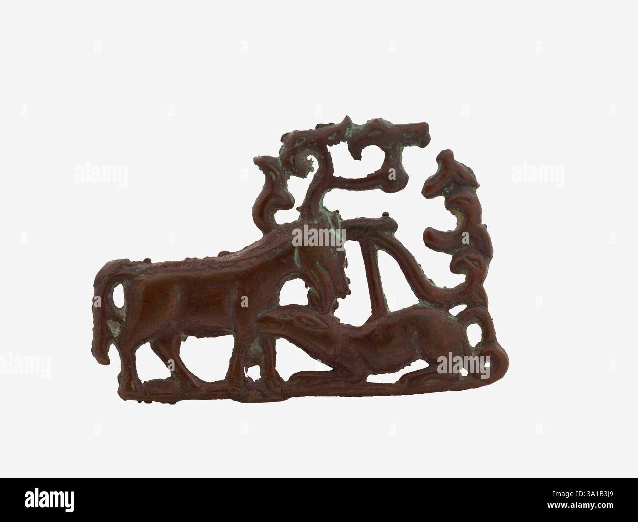 Animal plaque. Stock Photo