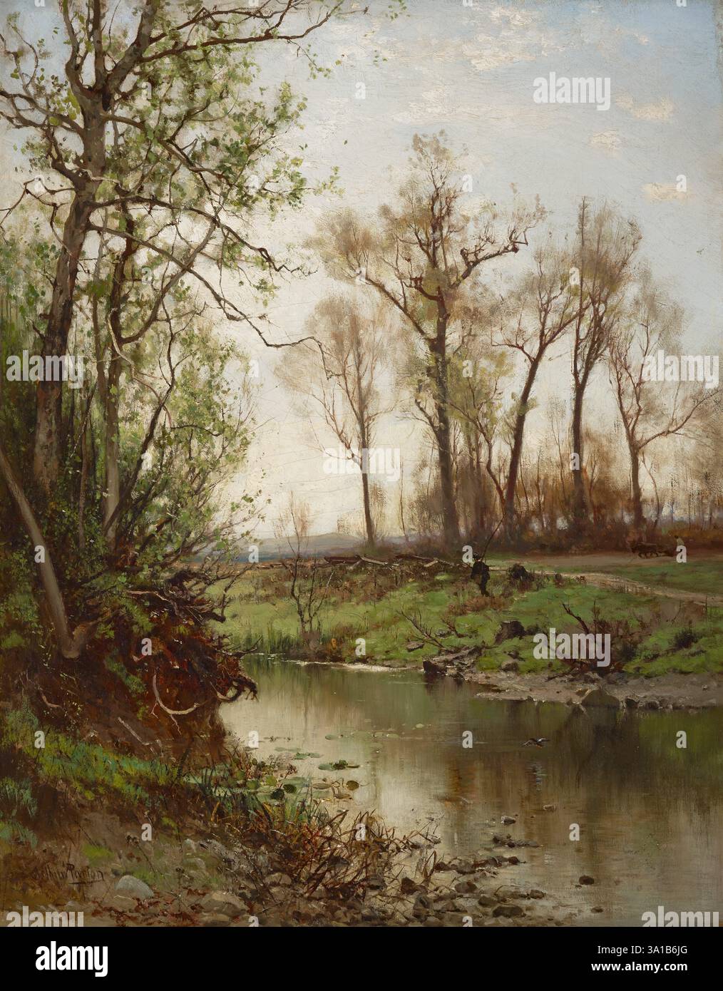 Early Spring, date unknown. Stock Photo