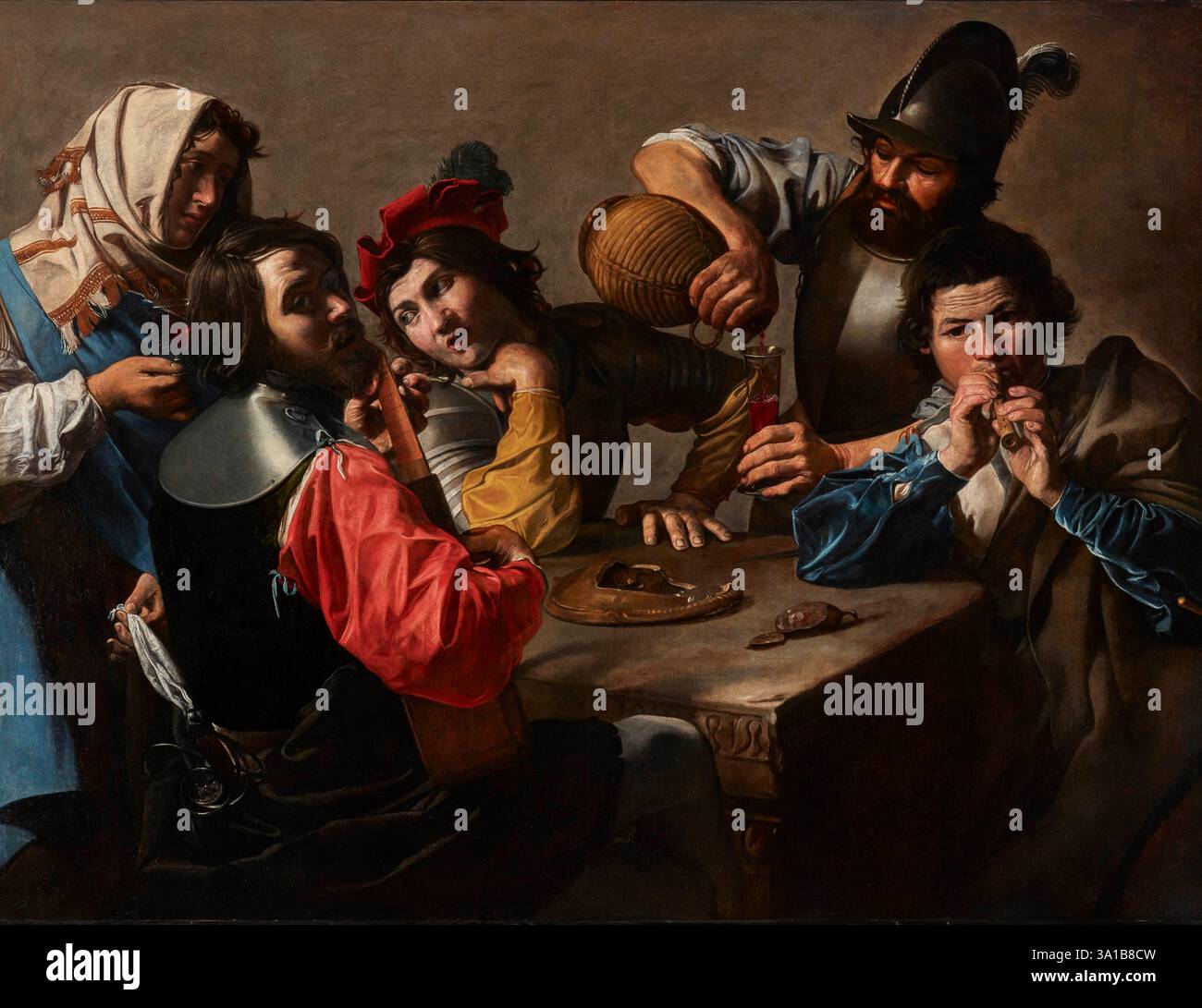 The Concert, about 1615. Stock Photo