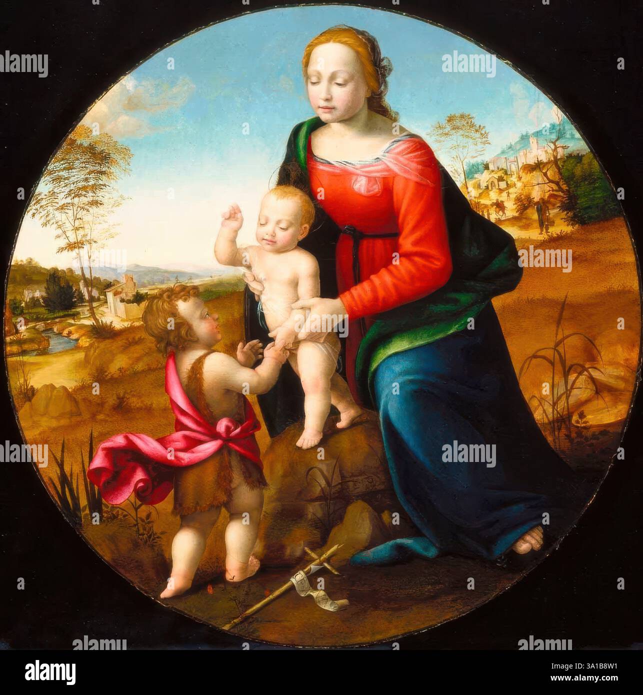 Madonna and Child with the Infant Saint John the Baptist, about 1500 ...